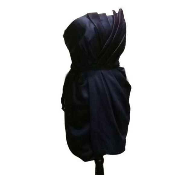 Vera Wang White Little Black Dress Women's Size 0‎ - Picture 2 of 5